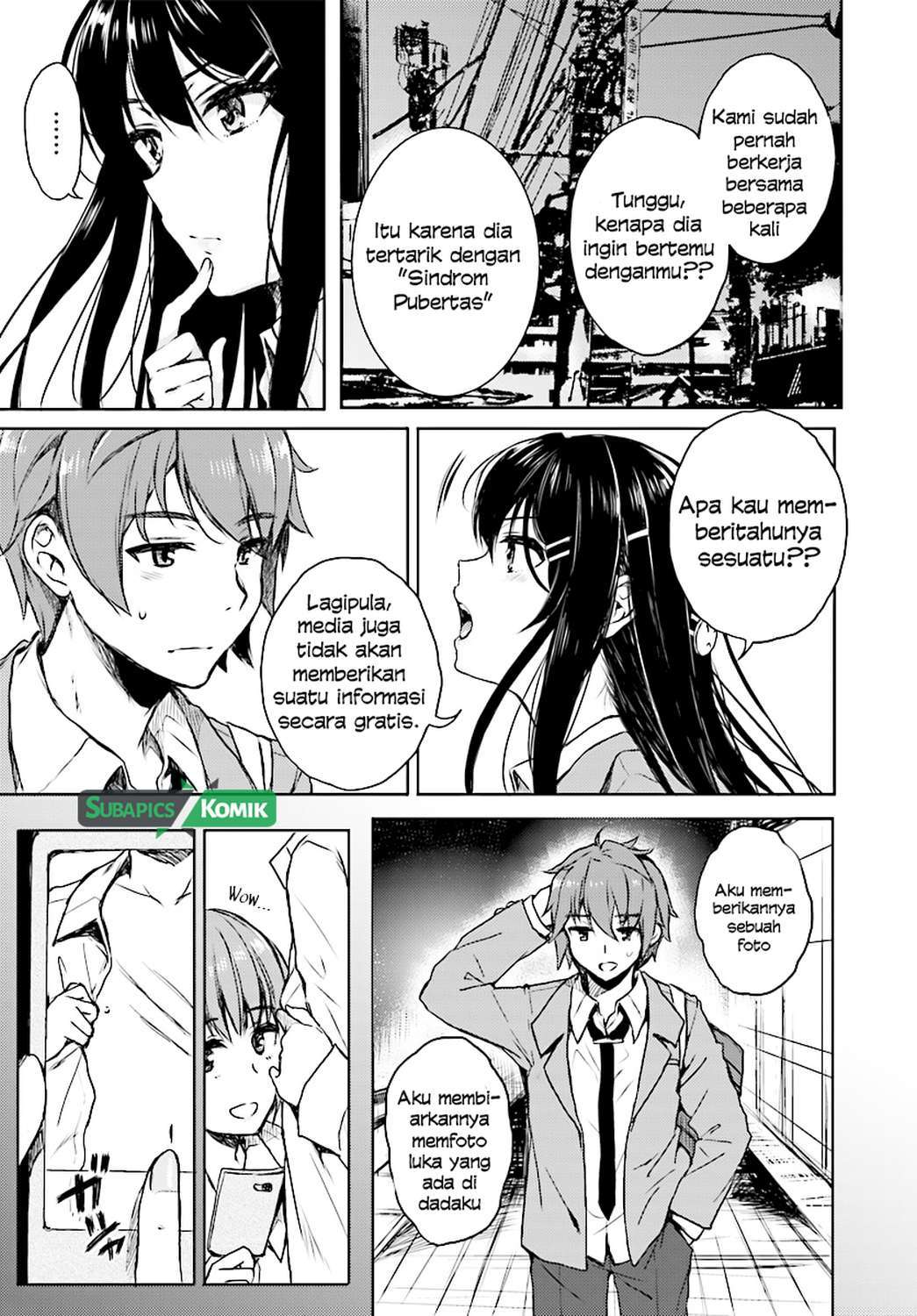 Seishun Buta Yarou wa Bunny Girl-senpai no Yume wo Minai Chapter 09
